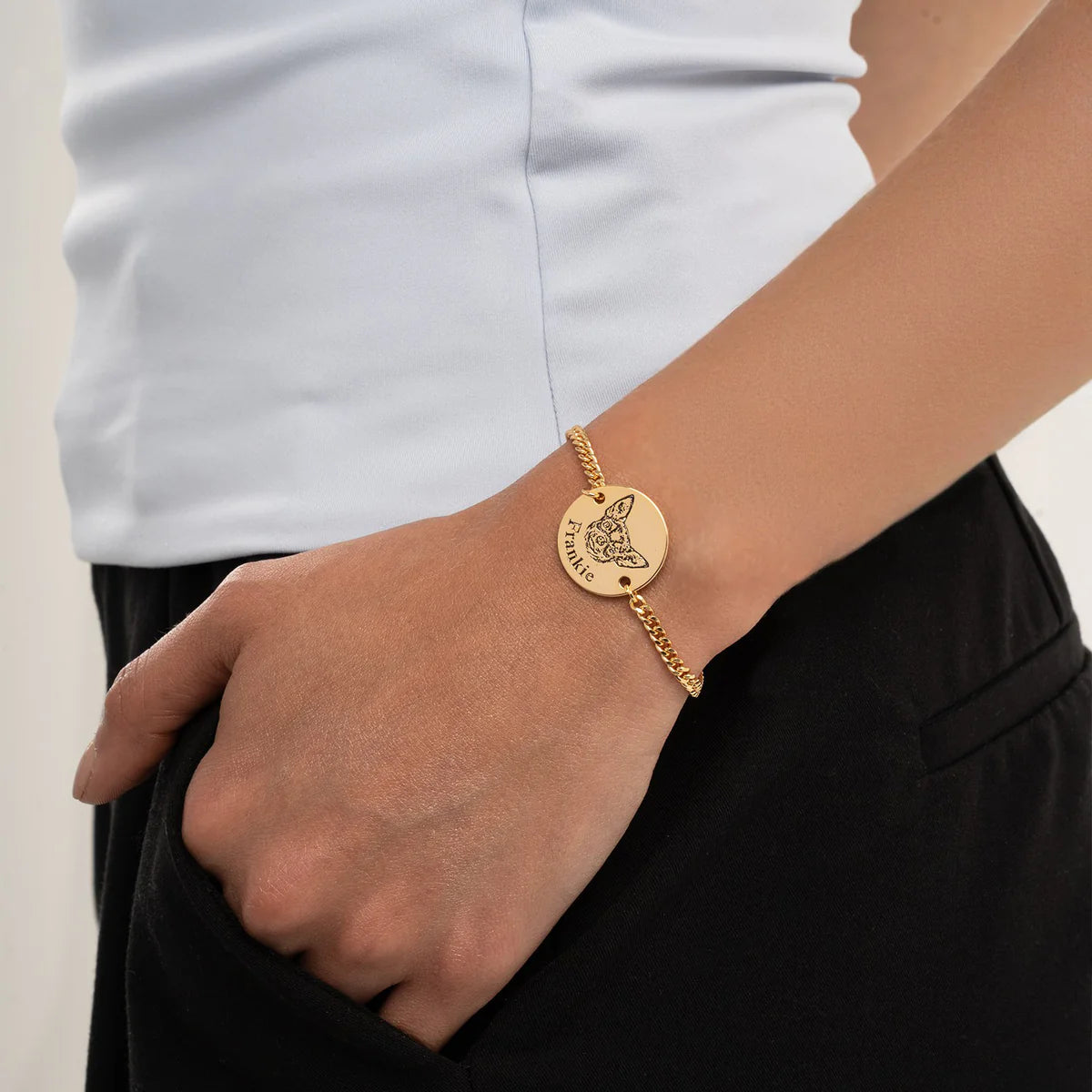 Custom Pet Face Bracelet