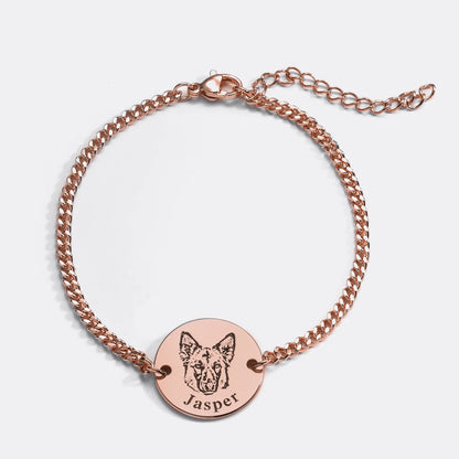 Custom Pet Face Bracelet