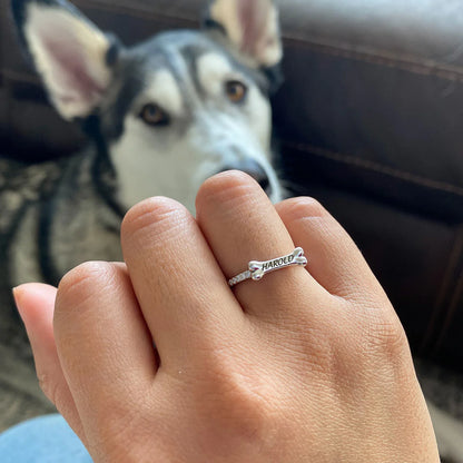 Custom Pet Name Ring