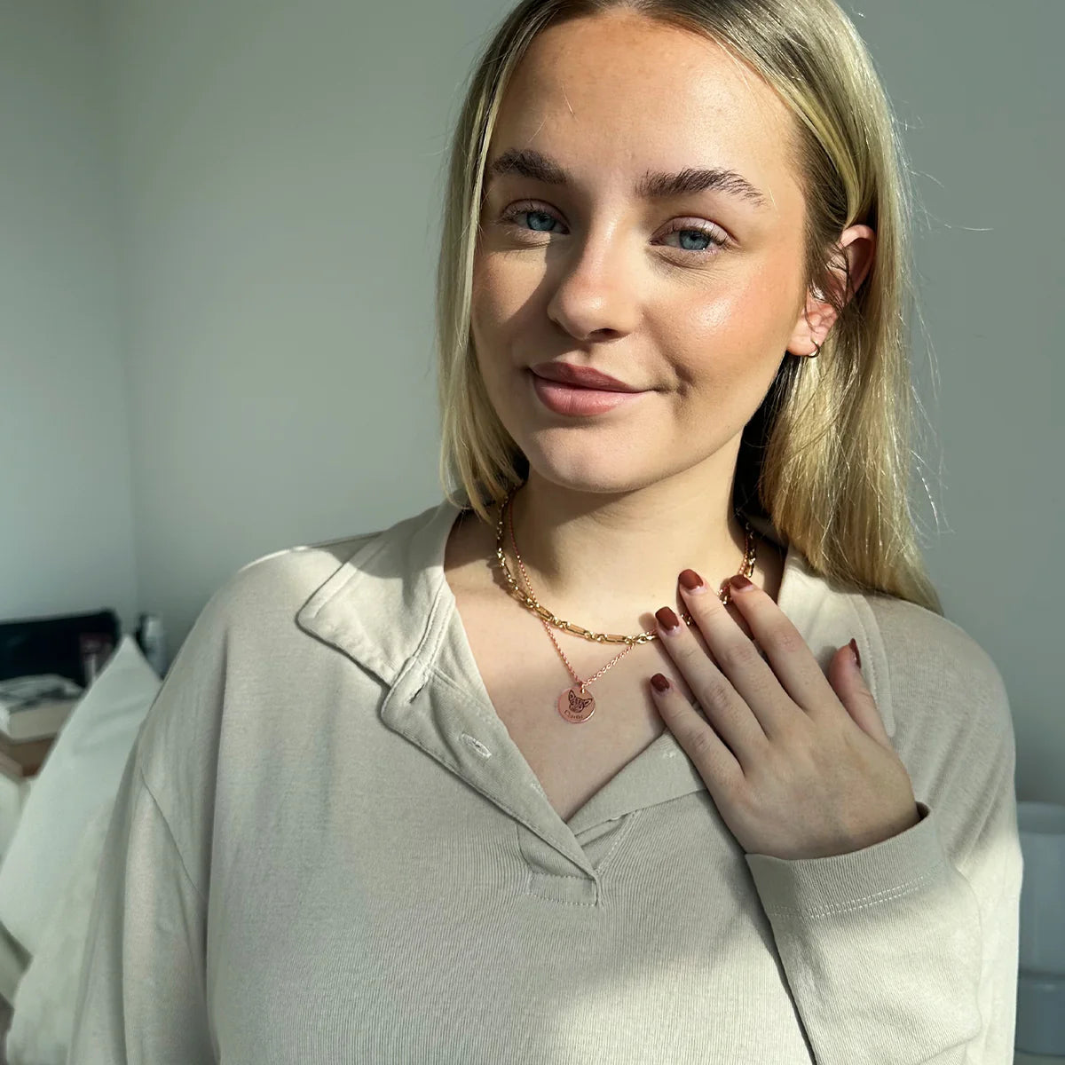 Custom Pet Face Necklace