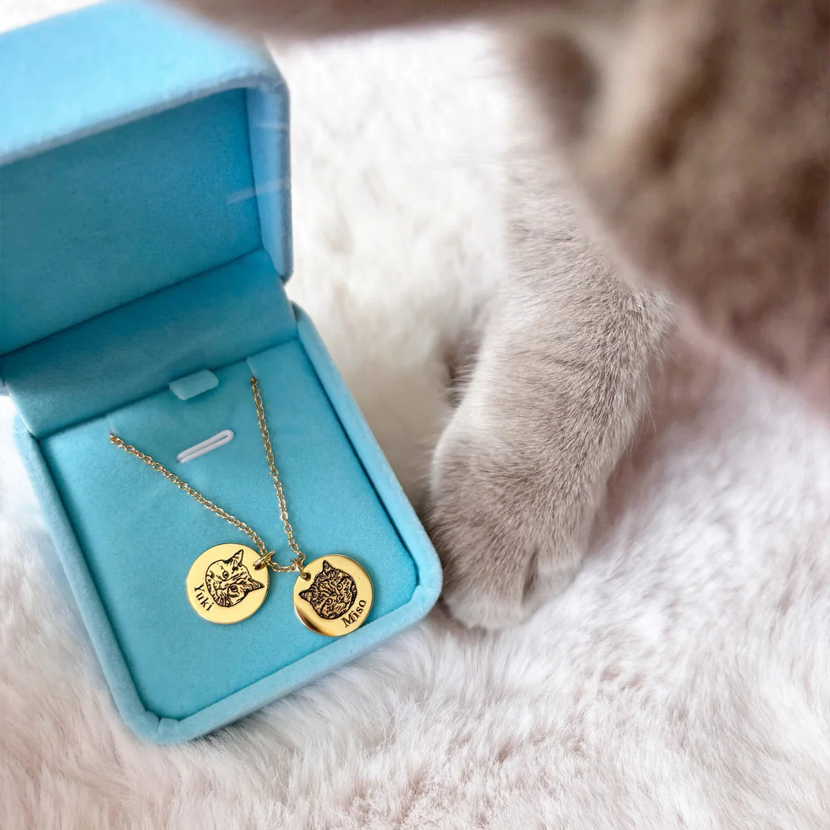 Custom Pet Face Necklace