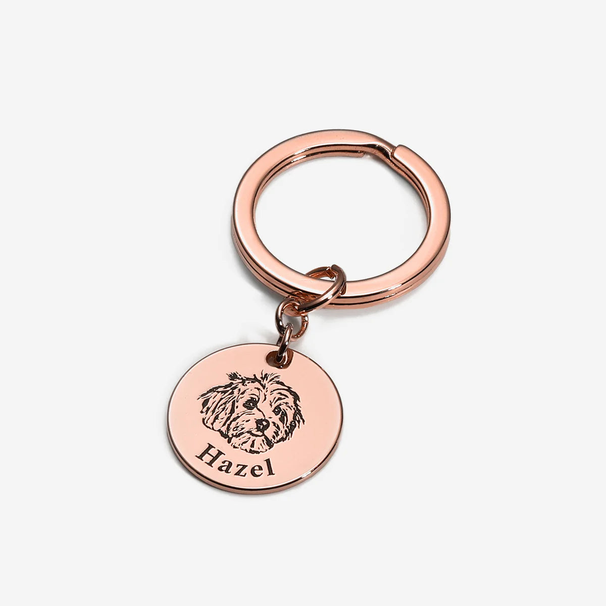 Custom Pet Face Keychain