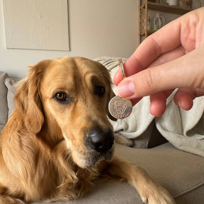 Custom Pet Face Keychain