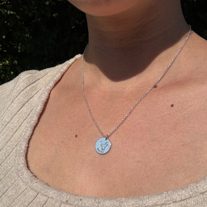 Custom Pet Face Necklace